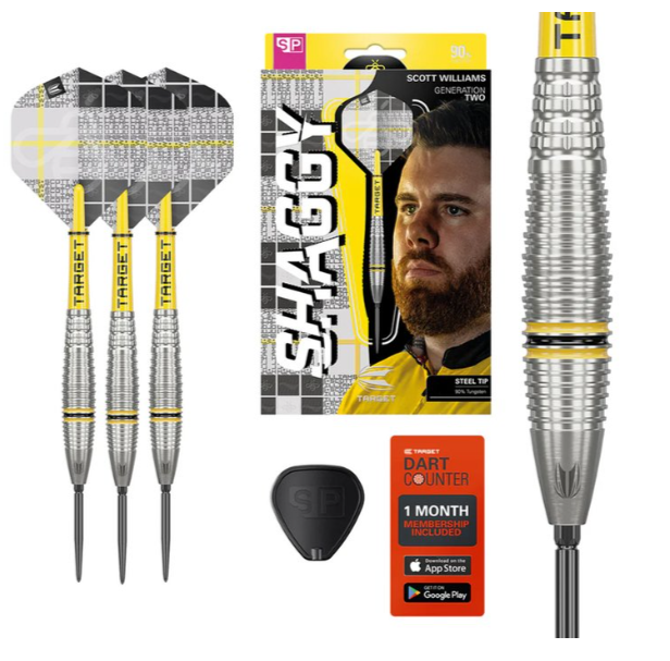 Target Scott Williams "Shaggy" Darts 25g - The Social Bull