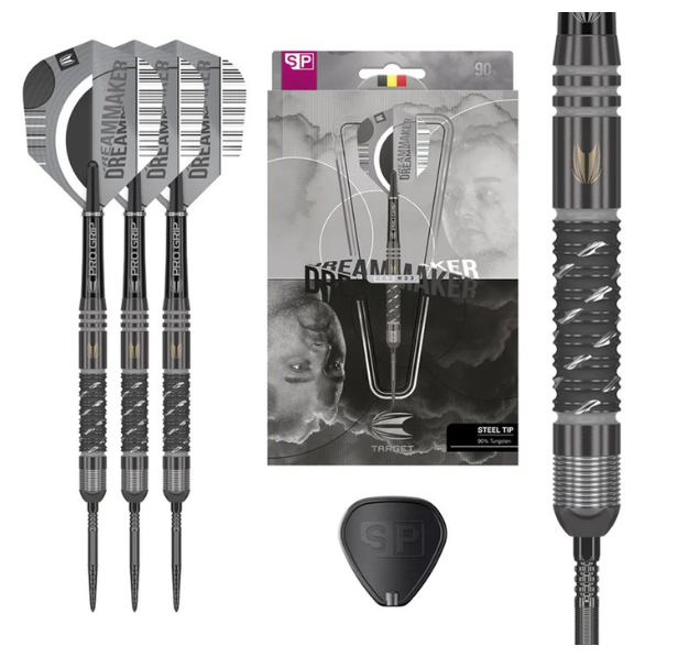 Target Dimitri Van Den Bergh Echo Darts 23g - The Social Bull