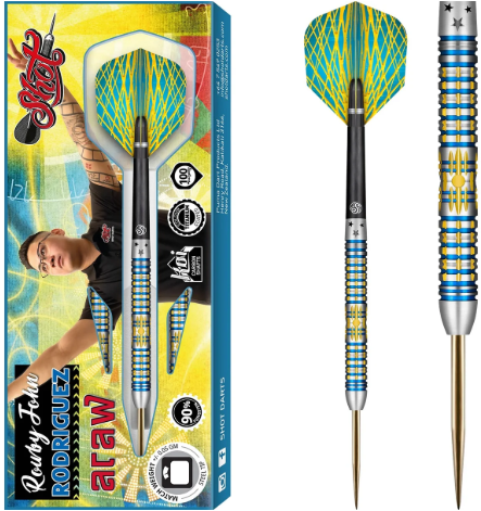 Shot Rowdy John Rodriguez Araw Darts 24g - The Social Bull