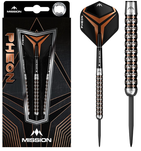 Mission Pheon Darts 22g - The Social Bull