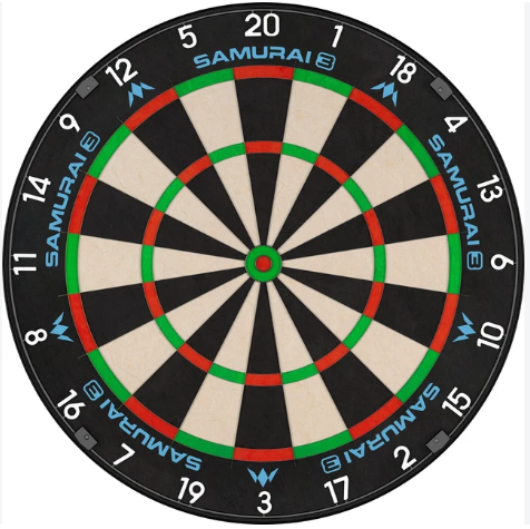 Mission Samurai 3 Dartboard - The Social Bull
