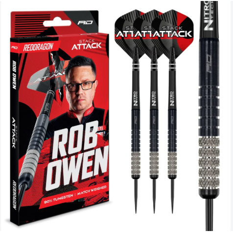 Red Dragon Rob Owen Darts 22g - The Social Bull