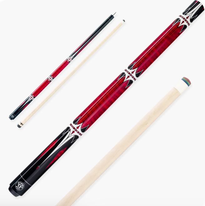 Jonny 8 Ball Harpoon 58 Inch 2 Piece American Pool Cue