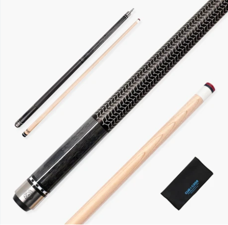 Jonny 8 Ball IRONWEAVE 58 Inch 2 Piece American Pool Cue - 12.5mm Tip